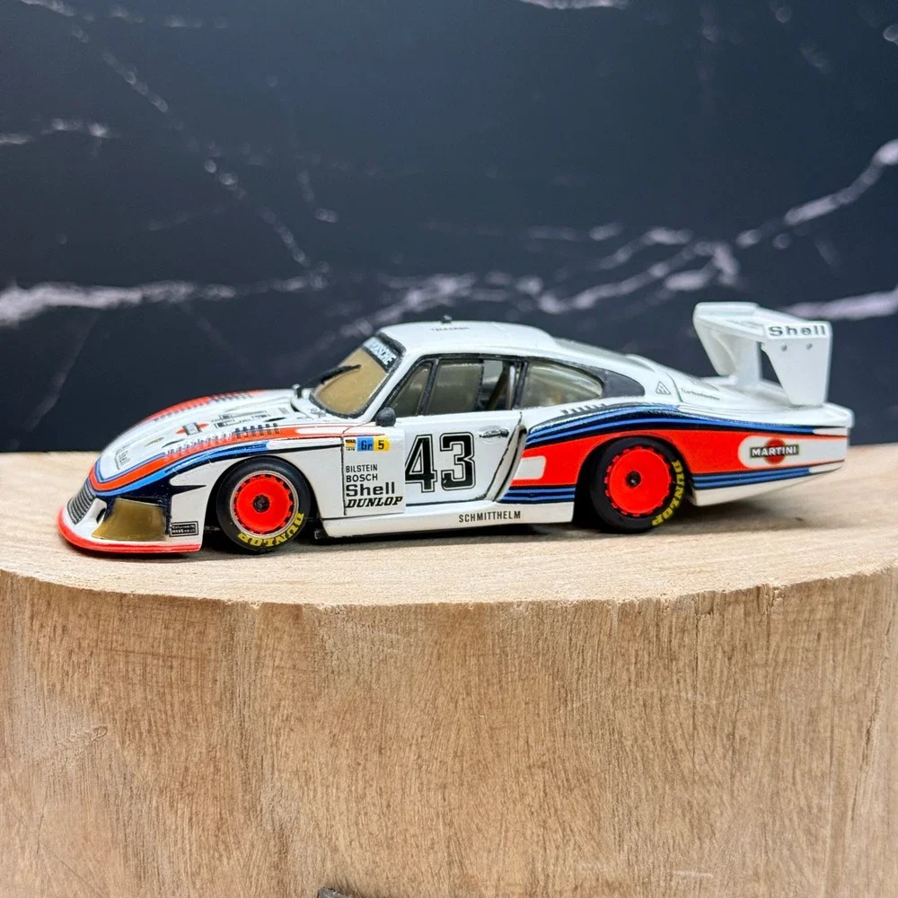 Andre Marie Ruf Porsche 935/78 Moby Dick Martini Model Hand Built 1:43 Metal